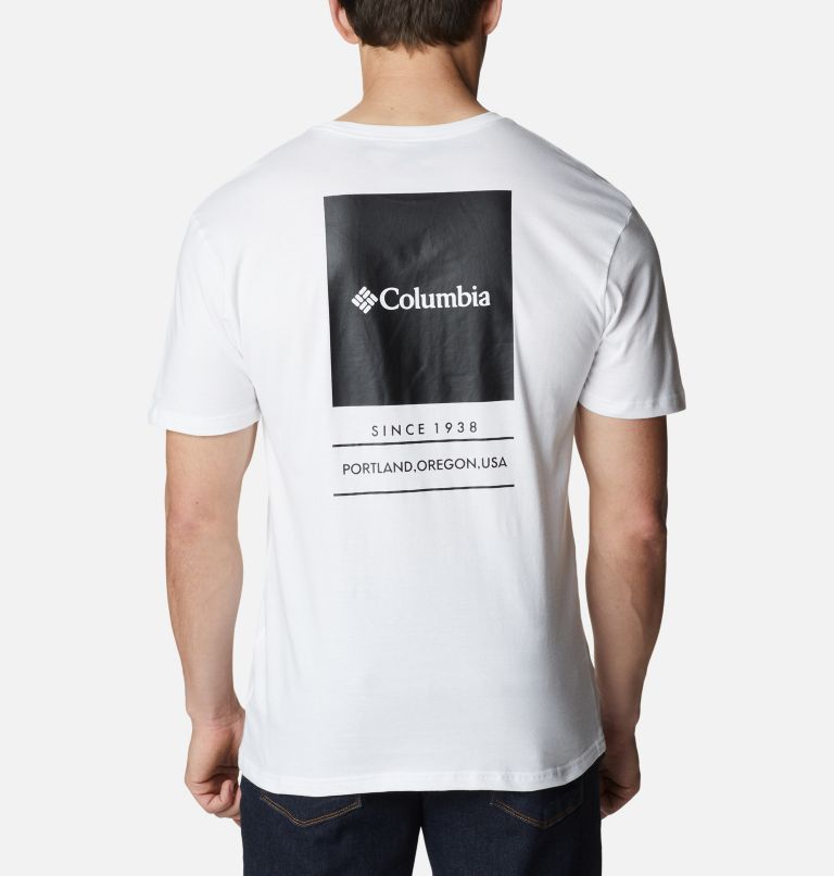 Men's Barton Springs Graphic T-Shirt, Color: White, image 1