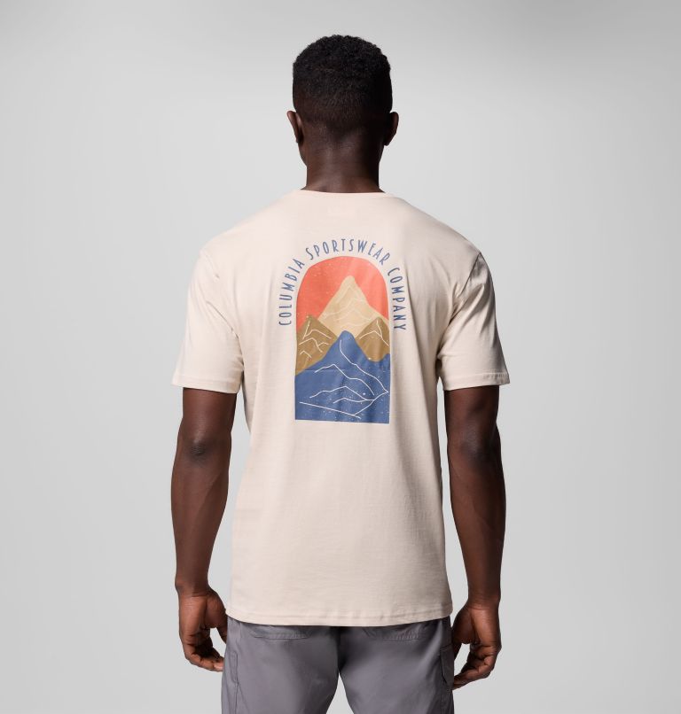 Cavalry Trail Grafik T-Shirt für Männer, Color: Dark Stone, 4Peaks, image 1