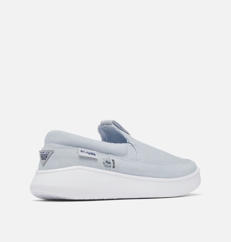 Women's Boatside PFG Slip-On Shoe, Color: Cirrus Grey, Grill, image 9