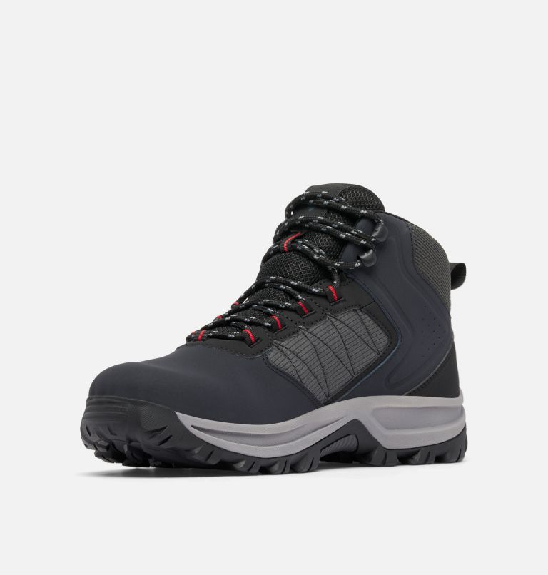 Men's Transverse Hike Waterproof Boot, Color: Black, Mountain Red, image 7