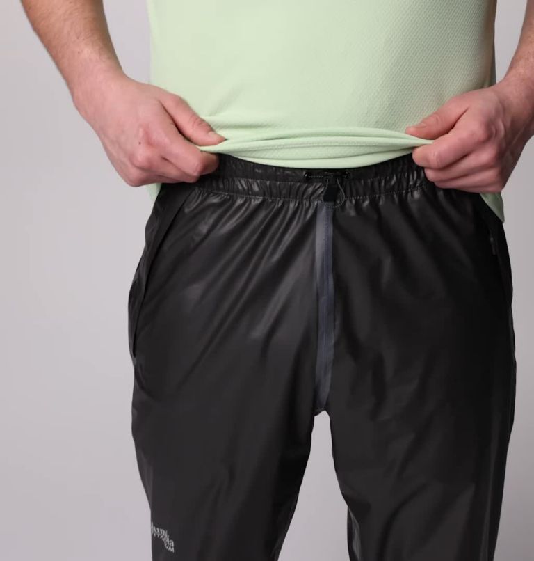 Pantalon de Randonnée Imperméable Wyldwood Homme, Color: Black