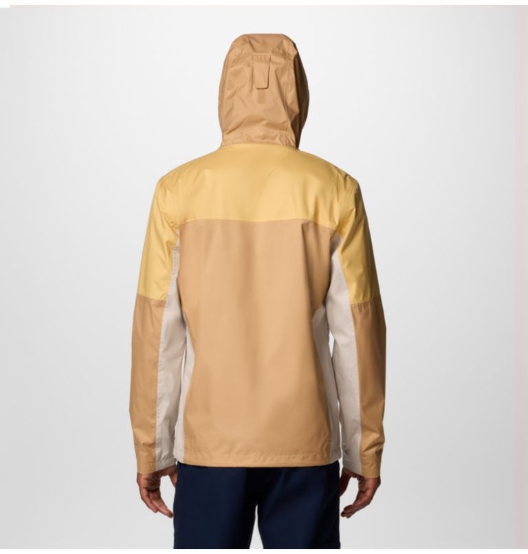 Men's Inner Limits IV Waterproof Jacket, Color: Canoe, Sand Dune, Dark Stone, image 2