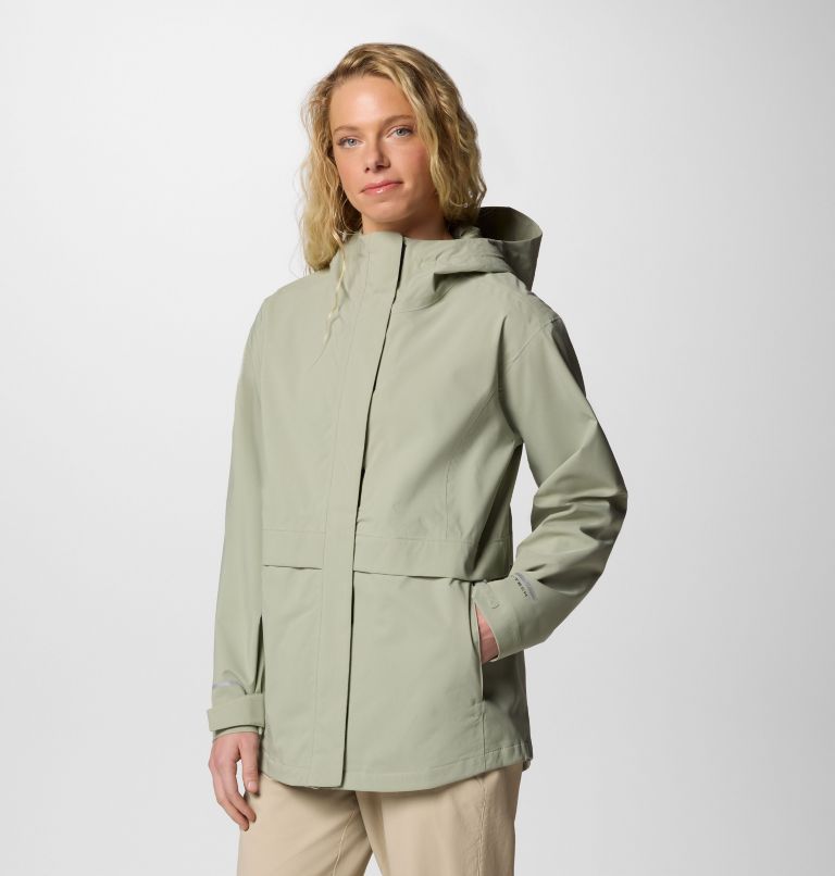 Veste Imperméable Recyclée Altbound Femme, Color: Safari, image 3