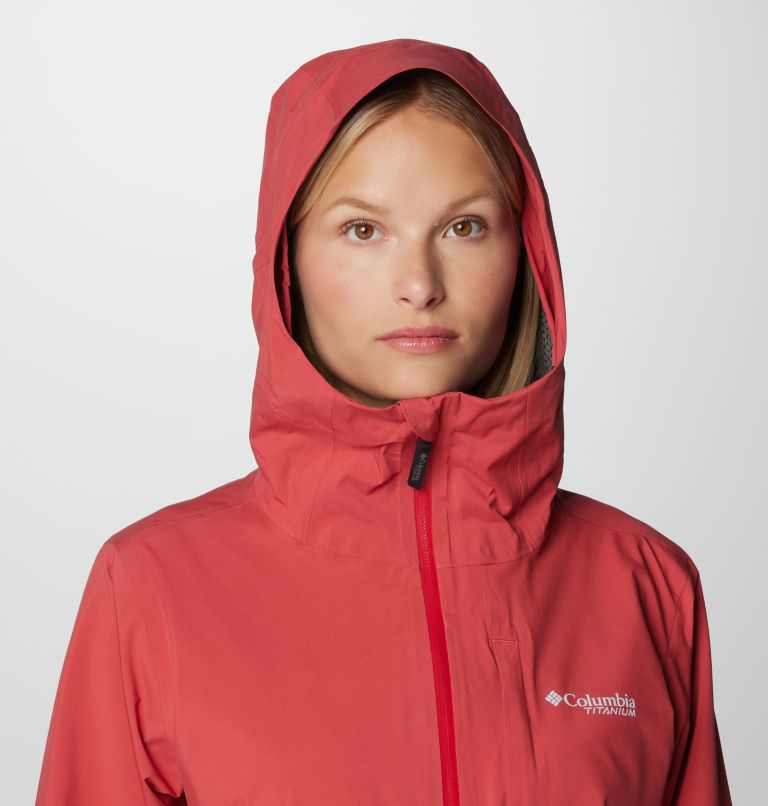 Ampli-Dry II wasserdichte Wander-Shell-Jacke für Frauen, Color: Daredevil, image 5