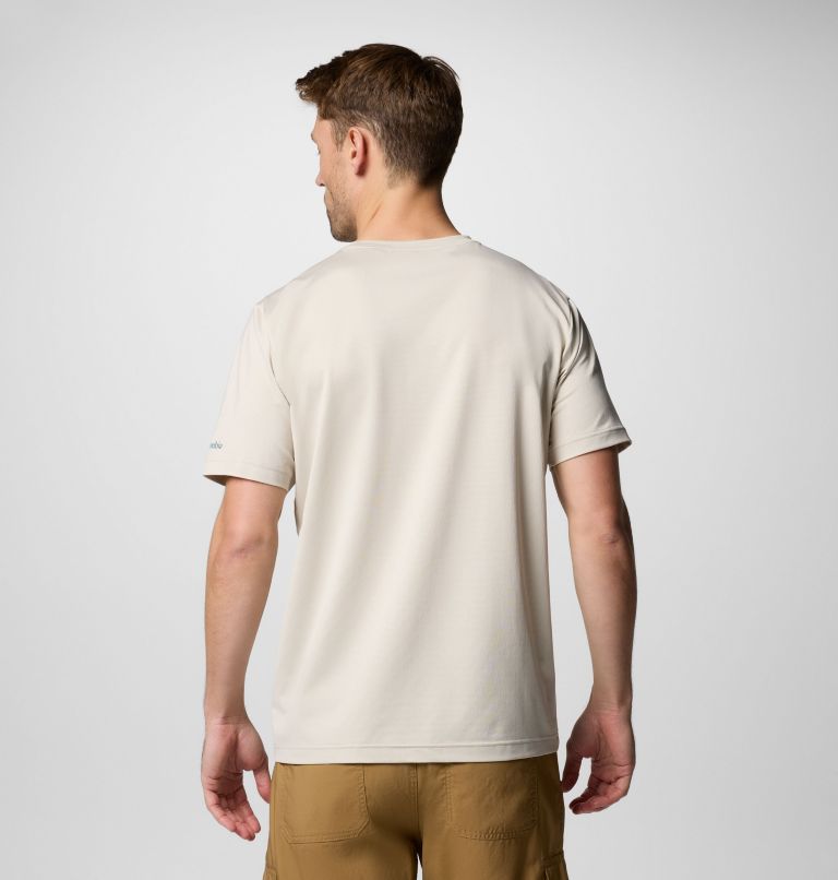 T-shirt Technique Ice Lake II Homme, Color: Dark Stone, Peak Direction, image 3