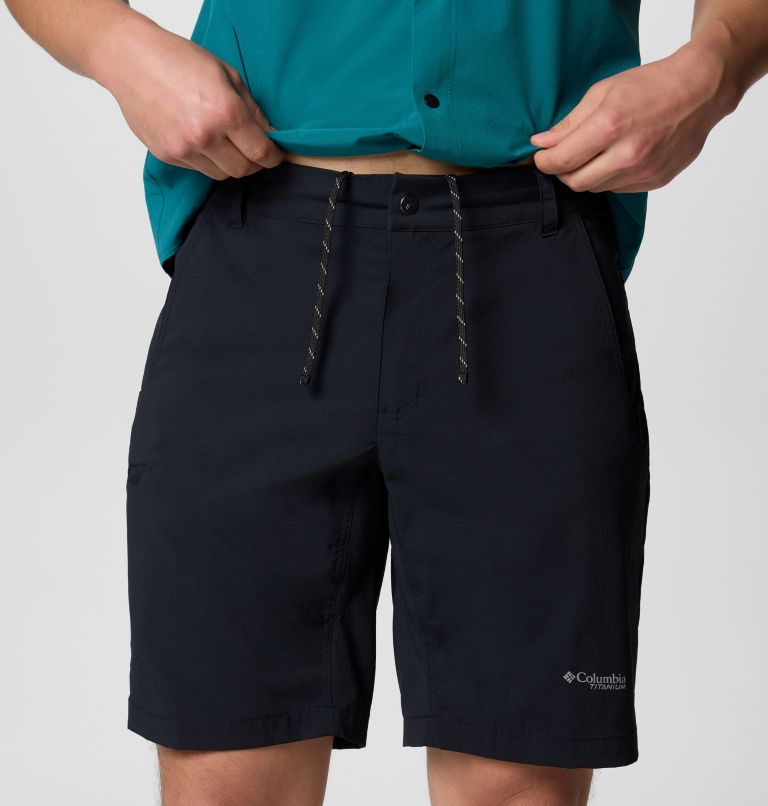 Men's Wanoga Lightweight Hiking Shorts, Color: Black, image 5