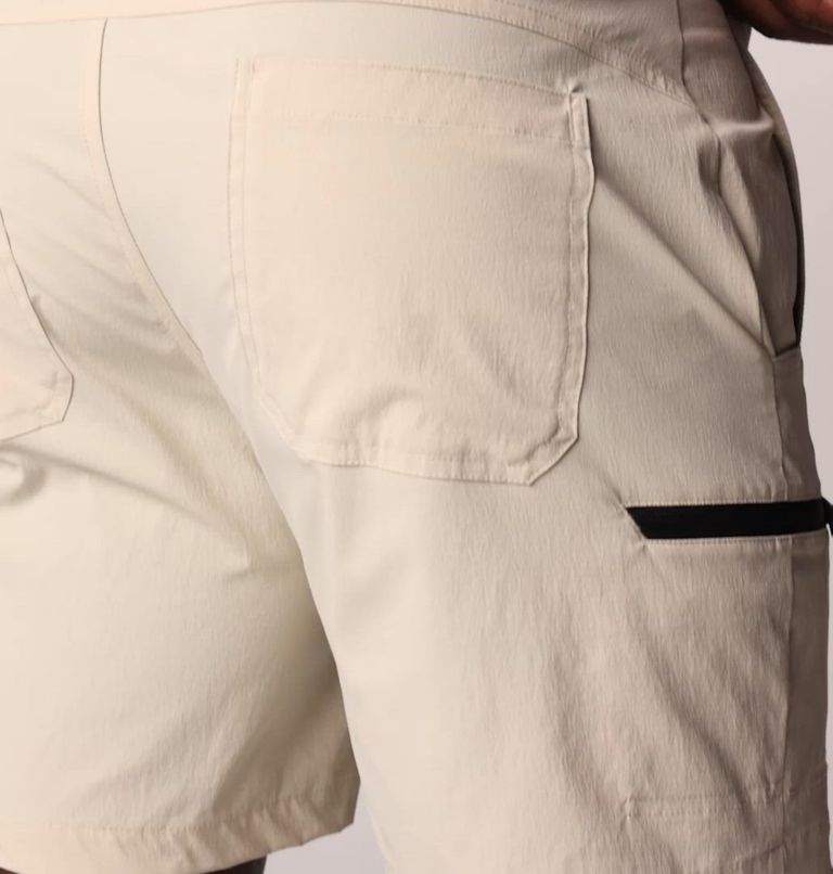 Men's Wanoga Lightweight Hiking Shorts, Color: Dark Stone
