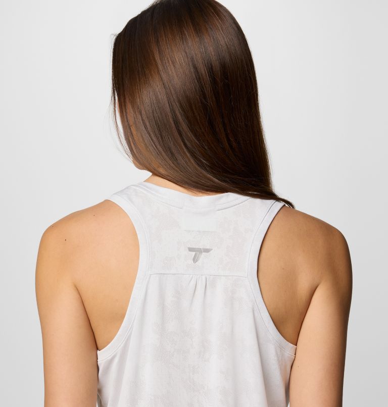Bluebird Canyon Technical Tank Top für Frauen, Color: White Popflorid Jacquard, image 5
