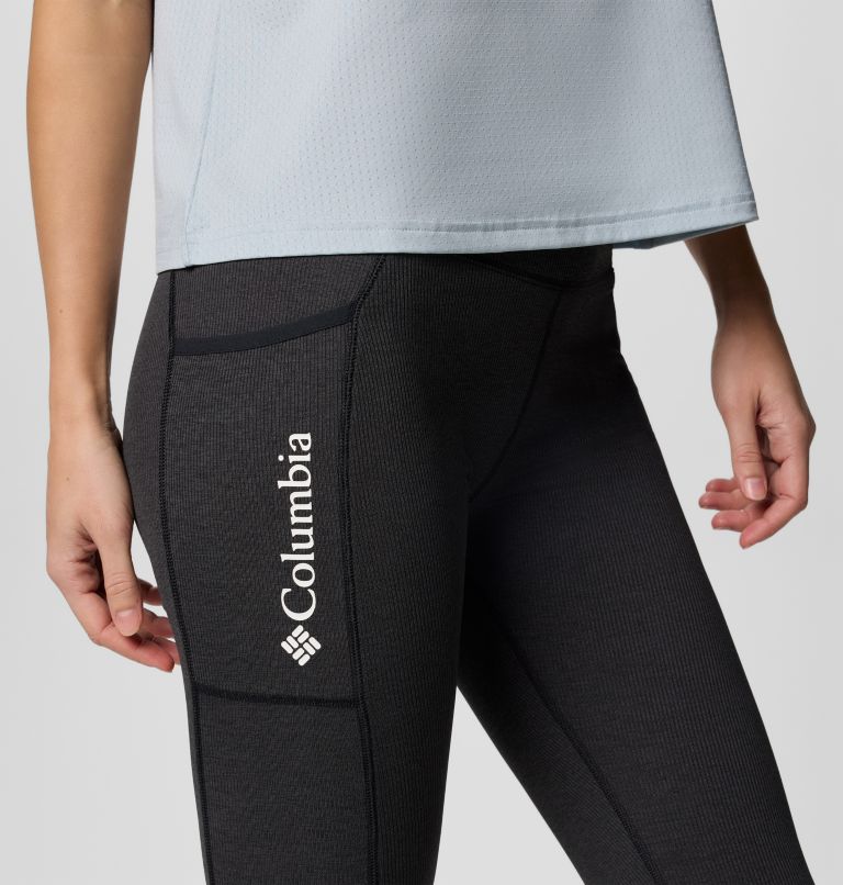 Women's Columbia Hike II Leggings, Color: Black Heather, image 6