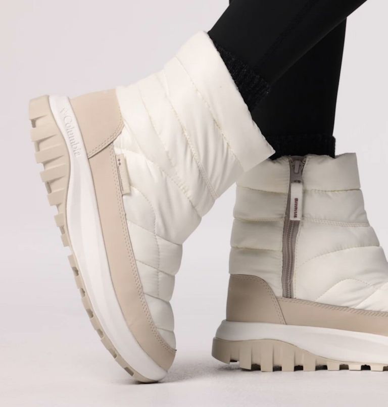 Women's Snowtrot Waterproof Winter Boot, Color: Sea Salt, Fig