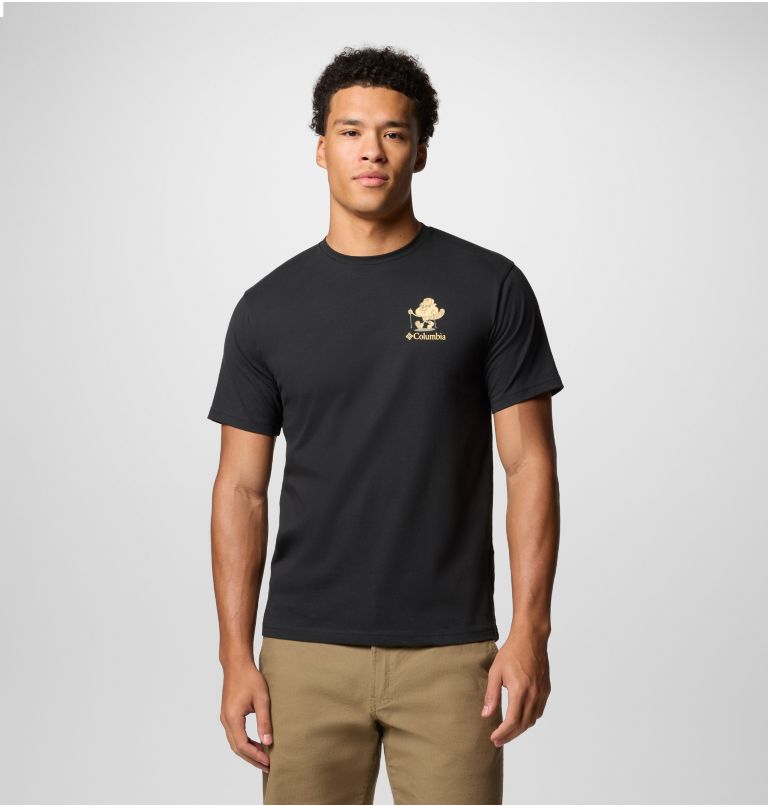 T-shirt Technique Graphique Hageman Homme, Color: Black, Hike On, image 1