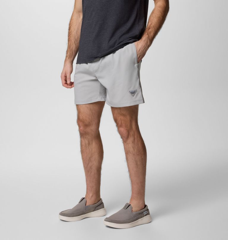 Men's PFG Rambler Water Shorts, Color: Cool Grey, image 4