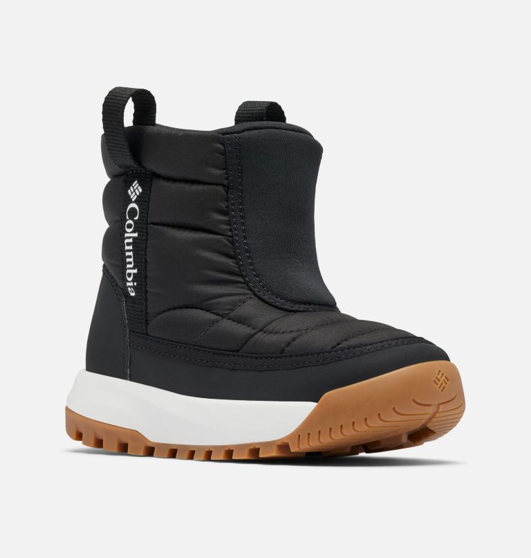 Youth Snowtrot Winter Boot, Color: Black, Sea Salt, image 3