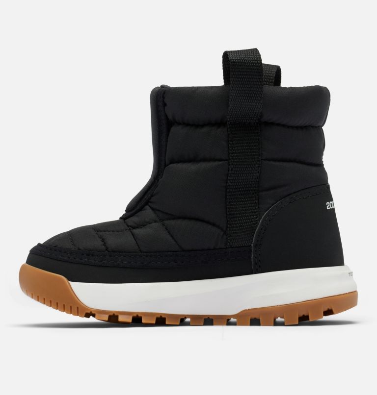 Kids' Snowtrot Snow Boot, Color: Black, Sea Salt, image 6