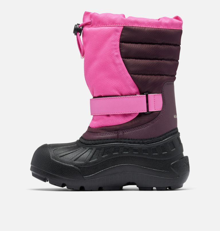 Youth Powderbug Snowlite Snow Boot, Color: Pink Ice, Moonvista, image 6
