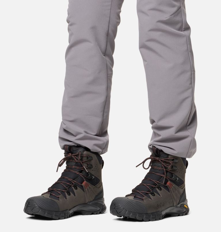 Botte de Randonnée en Cuir Geoterra Trek OutDry Homme, Color: Black, Spice, image 10