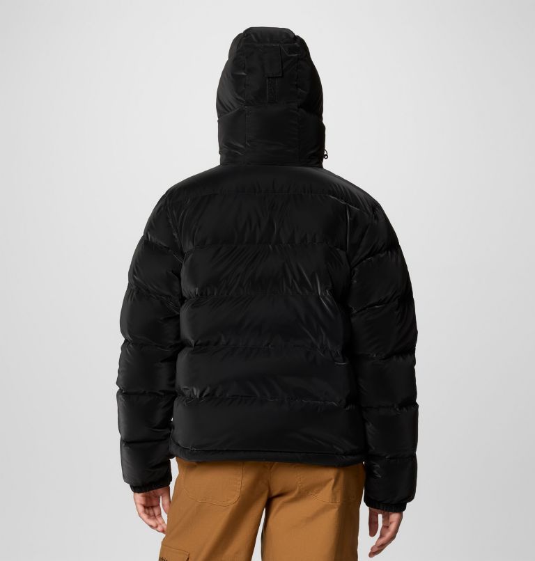Bulo Point III Daunen-Puffer-Jacke mit Kapuze für Frauen, Color: Black Velvet Sheen, image 2