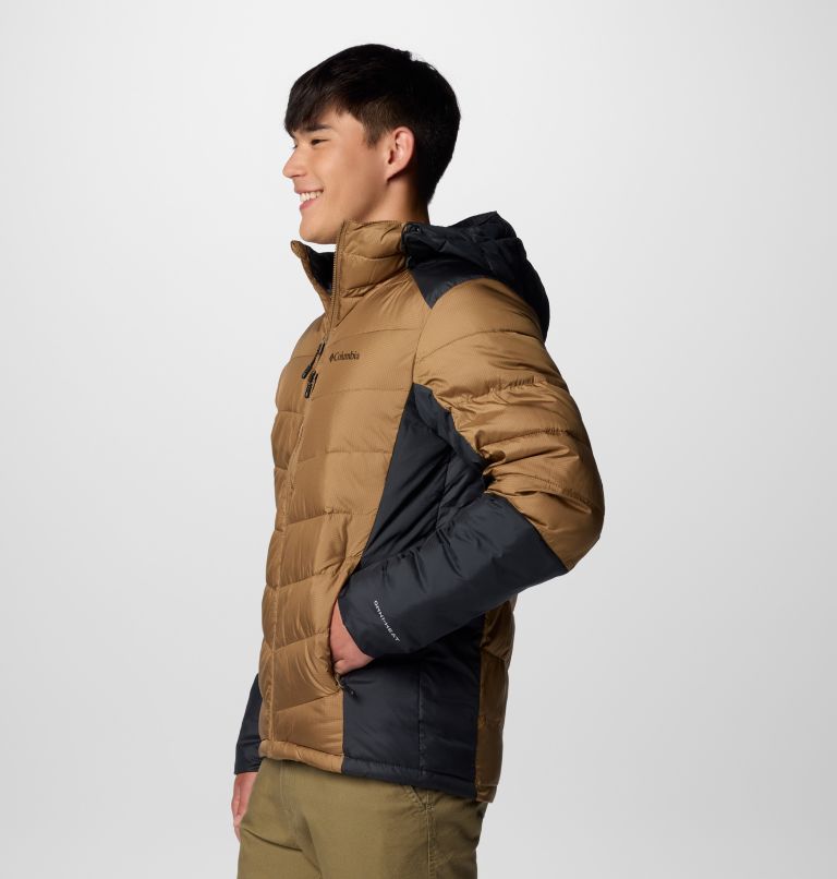 Men's Labyrinth Loop II Insulated Hooded Jacket, Color: Delta, Black, image 4