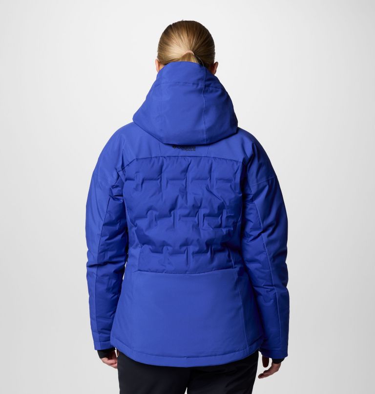 Women's Wildcard IV Waterproof Down Ski Jacket, Color: Clematis Blue, image 2
