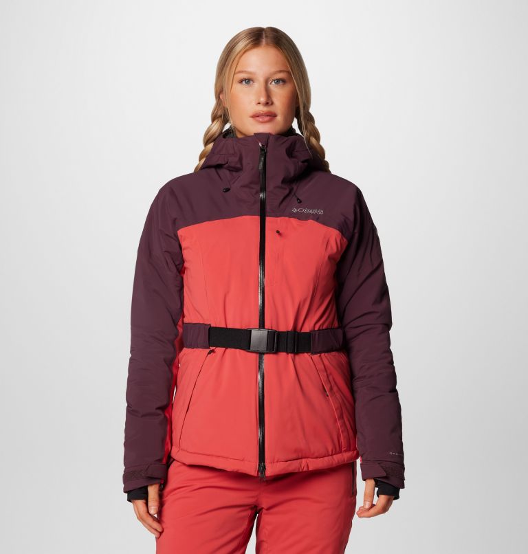 Women's Cirque Bowl Insulated Waterproof Ski Jacket, Color: Daredevil, Moonvista, image 1