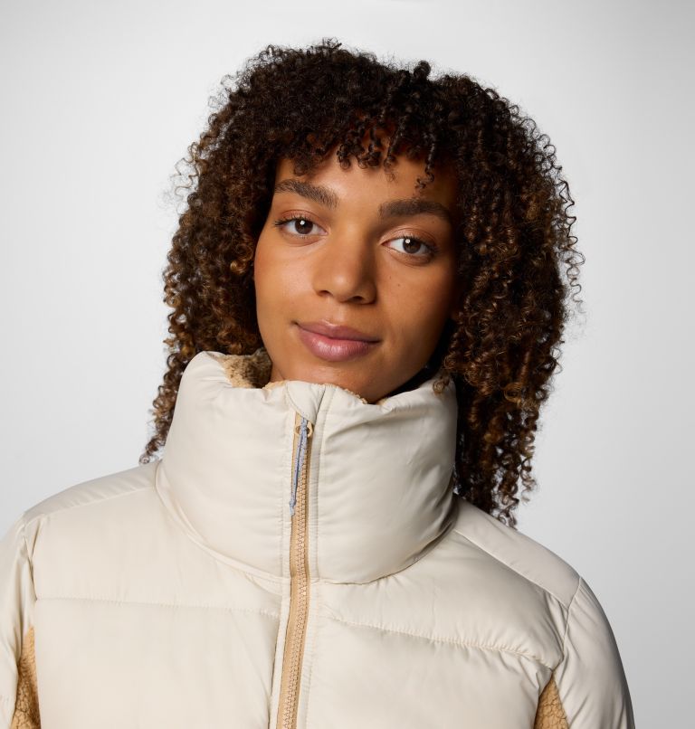 Leadbetter Point II Sherpa Hybrid Puffer-Jacke für Frauen, Color: Dark Stone, Canoe, image 5