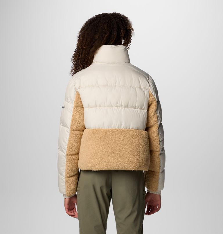 Leadbetter Point II Sherpa Hybrid Puffer-Jacke für Frauen, Color: Dark Stone, Canoe, image 2