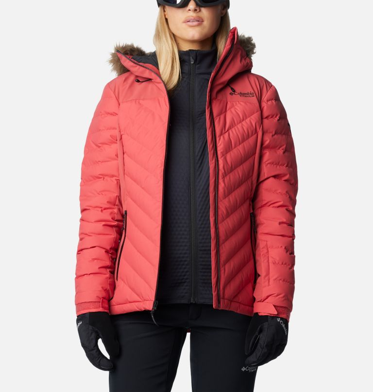 Bird Mountain II isolierte Daunen Ski-Jacke für Frauen, Color: Daredevil, image 13