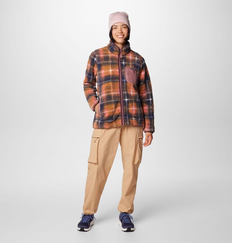 Veste Sherpa avec Imprimé West Bend II Femme, Color: Fig Omblur, image 3
