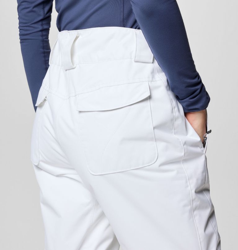 Women's Bugaboo II Omni-Heat Waterproof Ski Trousers, Color: White, image 6