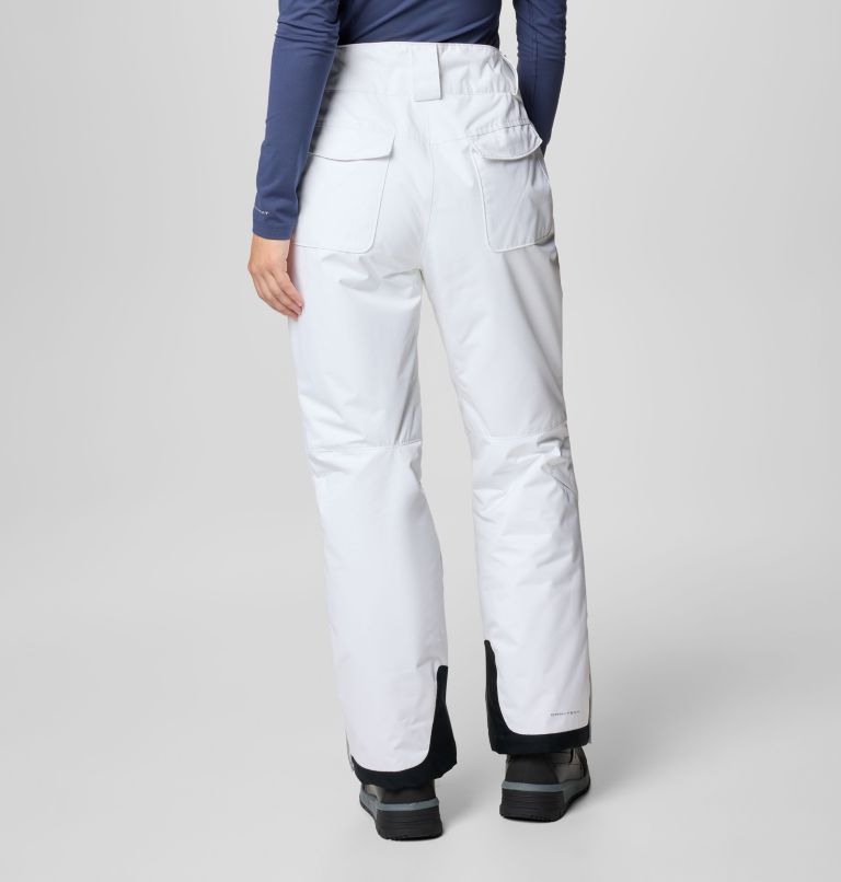 Women's Bugaboo II Omni-Heat Waterproof Ski Trousers, Color: White, image 2