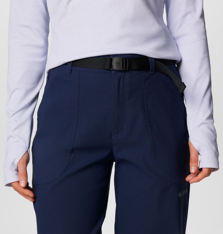 Women's Brea Falls Nylon Pants, Color: Collegiate Navy, image 5