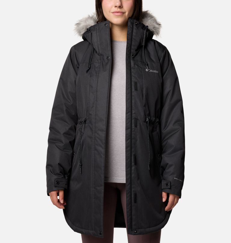 Women's Suttle Mountain II Parka, Color: Black, image 7