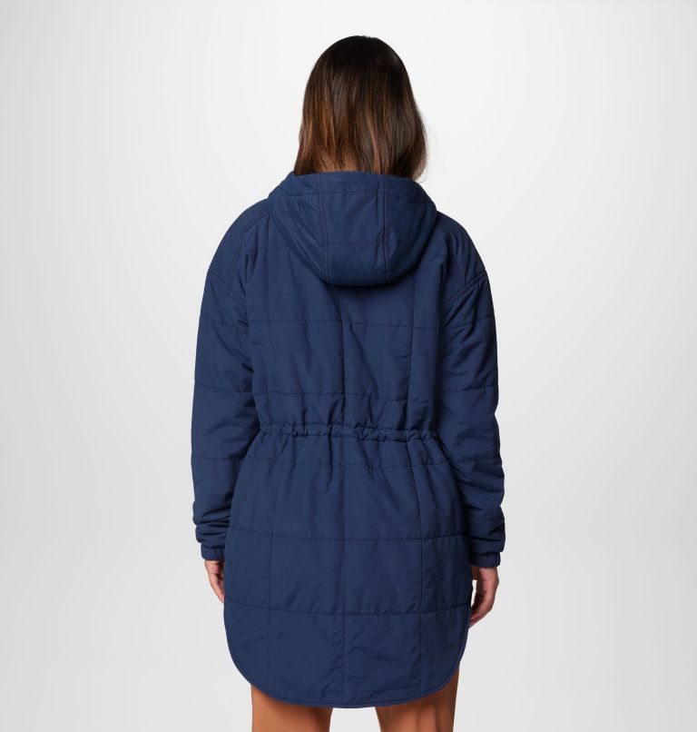Women's Chatfield Hill II Novelty Jacket, Color: Collegiate Navy, Nocturnal Omblur, image 2