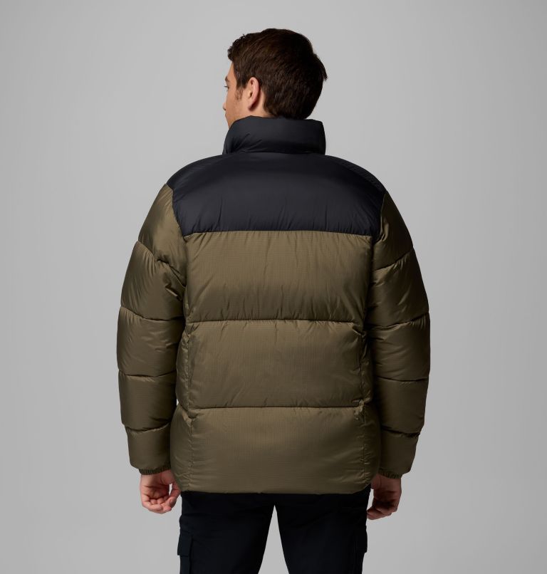Chaqueta acolchada Puffect III para hombre, Color: Stone Green, Black, image 2