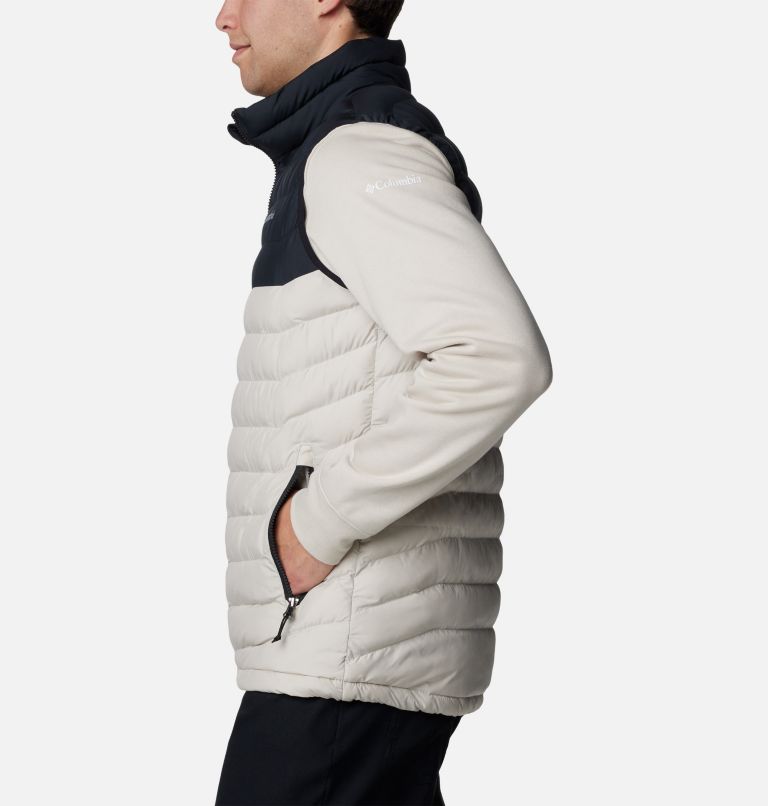 Gilet imbottito Powder Lite II da uomo, Color: Dark Stone, Black, image 3