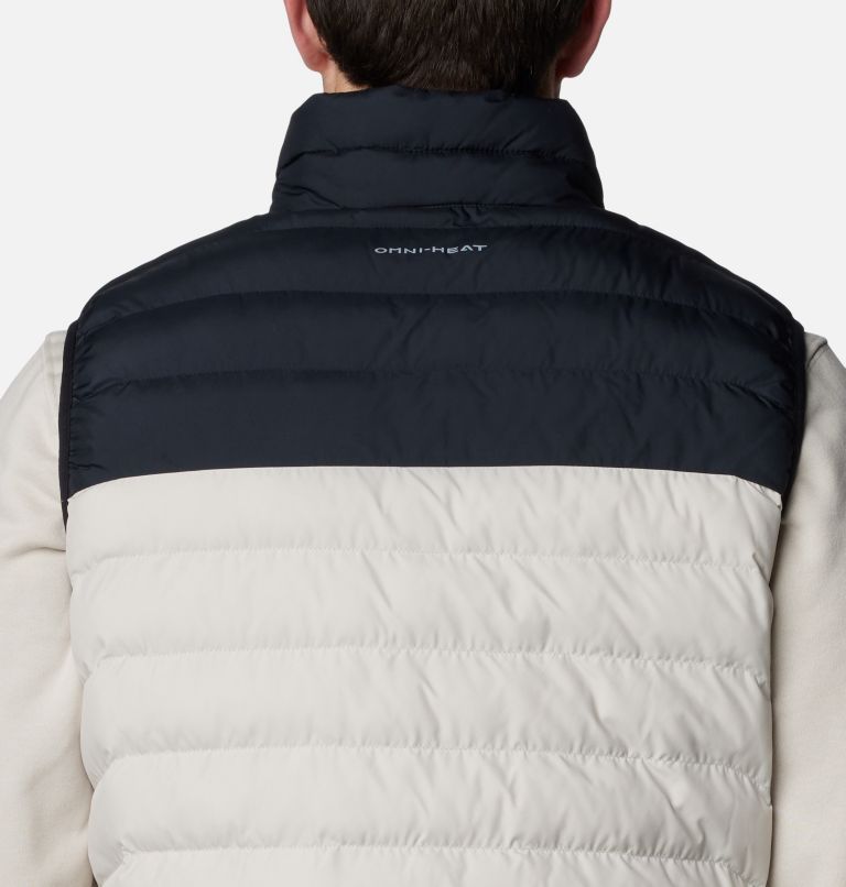 Gilet imbottito Powder Lite II da uomo, Color: Dark Stone, Black, image 7