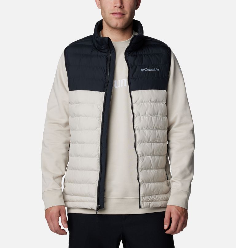 Gilet imbottito Powder Lite II da uomo, Color: Dark Stone, Black, image 9