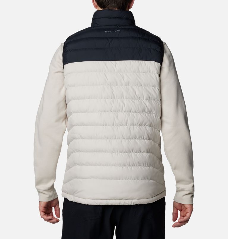 Gilet imbottito Powder Lite II da uomo, Color: Dark Stone, Black, image 2