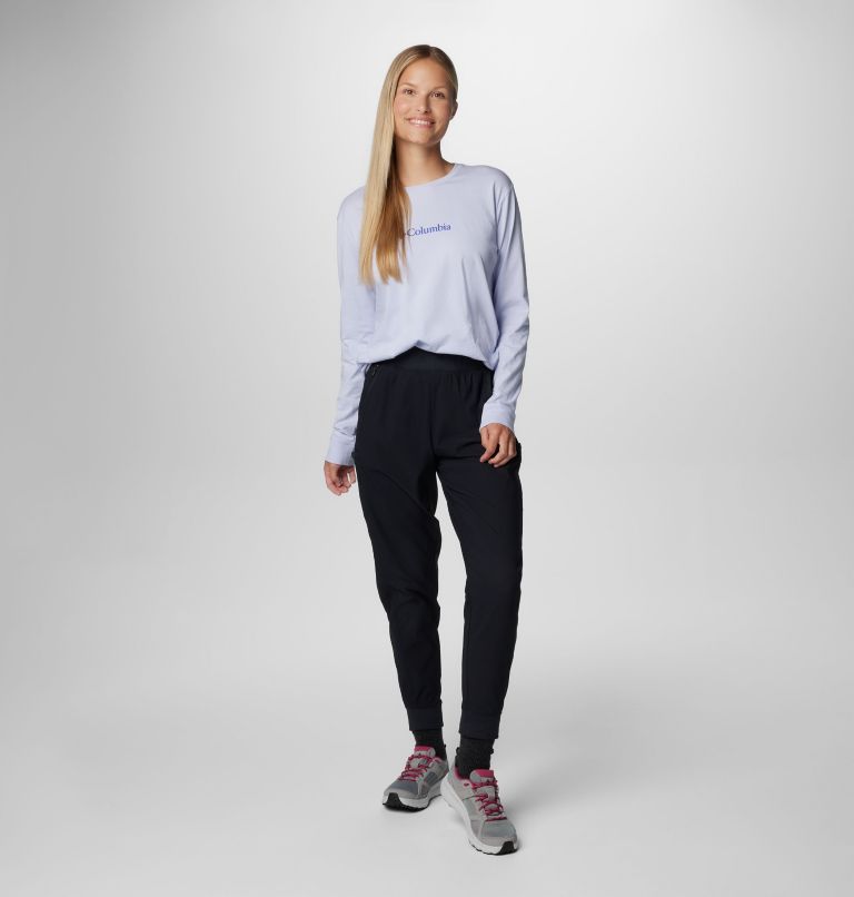 Women's Leslie Falls II Joggers, Color: Black, image 3