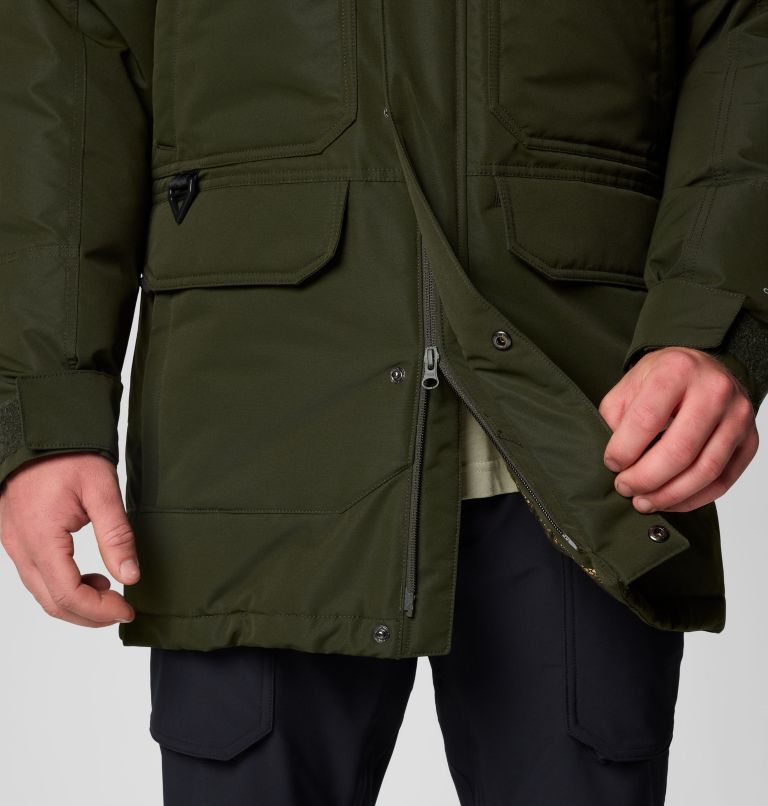 Men's Landroamer II Waterproof Down Parka, Color: Greenscape, image 8