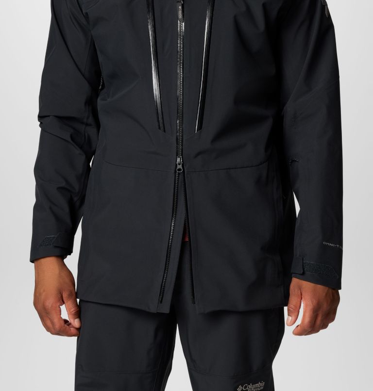 Platinum Peak II 3L wasserdichte Ski-Shell für Männer, Color: Black, image 8