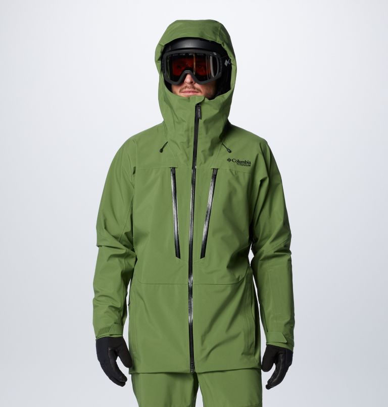 Veste de Ski Imperméable 3 Couches Platinum Peak II Homme, Color: Canteen, image 11