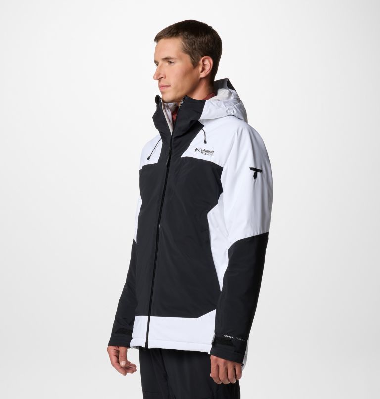 Veste de Ski Isolée Imperméable Cirque Bowl Homme, Color: White, Black, image 4