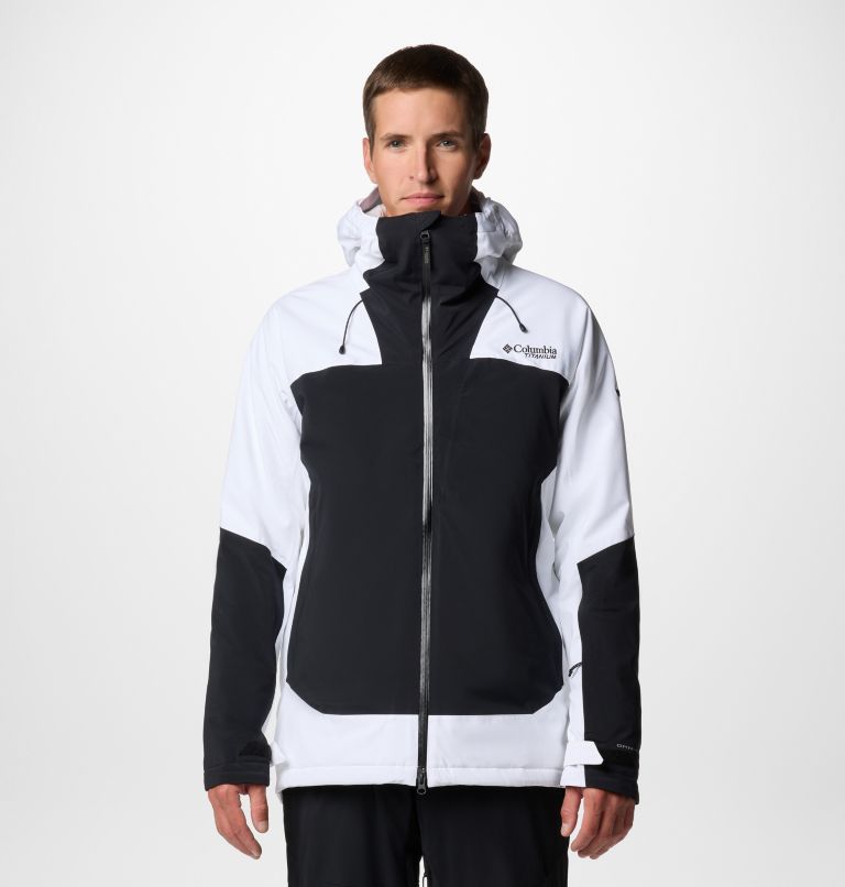 Veste de Ski Isolée Imperméable Cirque Bowl Homme, Color: White, Black, image 1
