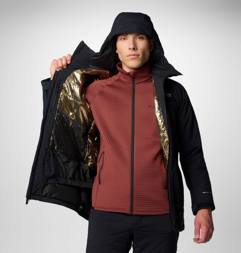 Giacca da sci impermeabile Winter District III da uomo, Color: Black, image 6