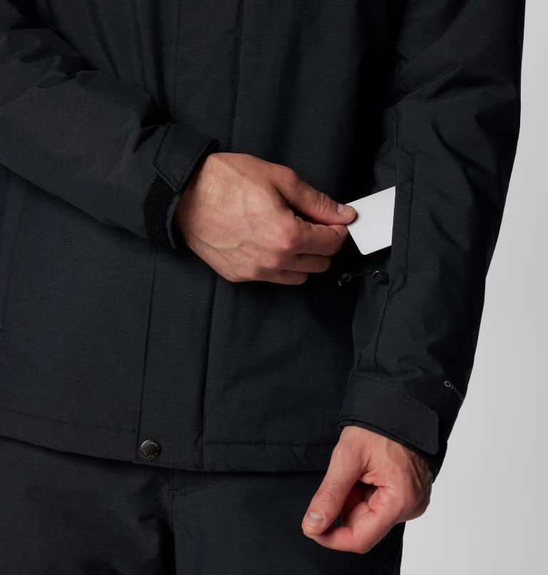 Men's Last Tracks II Jacket, Color: Black Melange, image 11