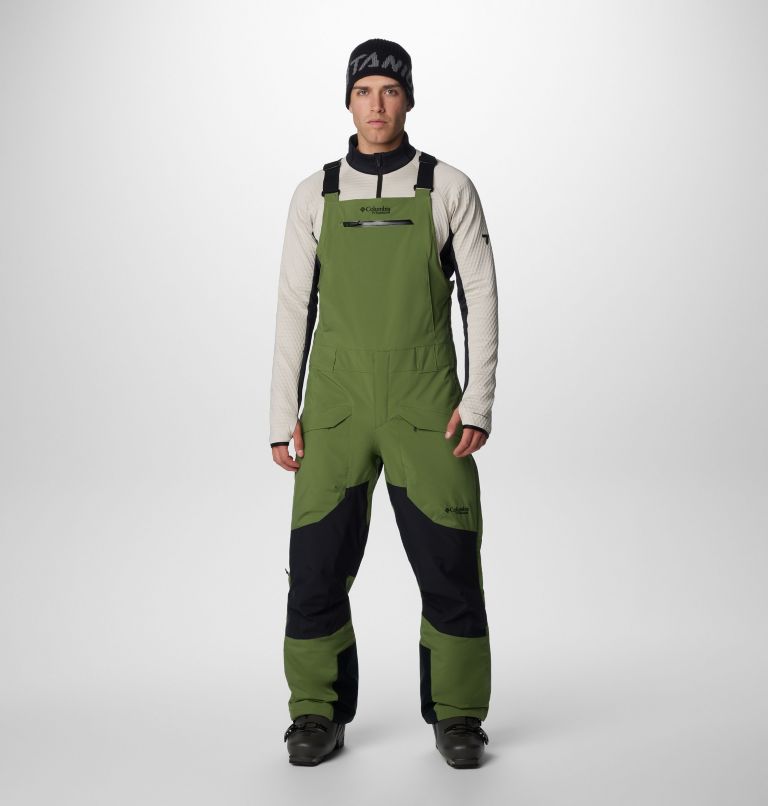 Peto de esquí impermeable Highland Summit II para hombre, Color: Canteen, Black, image 3
