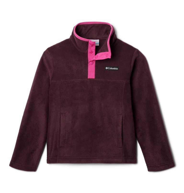 Steens Mountain II Half Snap Fleece für Jugendliche, Color: Moonvista, Pink Ice, image 1