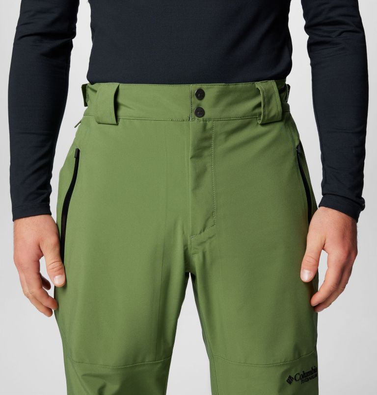 Pantalon de Ski Imperméable 3 Couches Platinum Peak II Homme, Color: Canteen, Black, image 5
