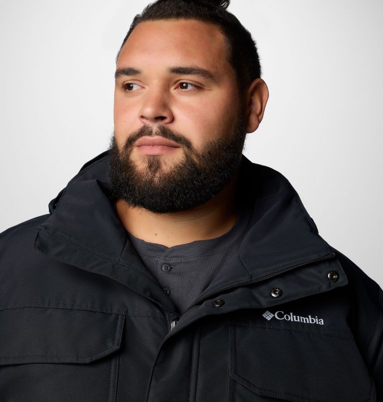Men's Landroamer II Waterproof Hooded Parka - Extended Size, Color: Black, image 5